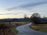 Beautiful Drive to Walnut Hollow Road
